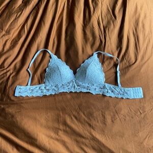 Breast feeding/Nursing Lace Bralette in white - 34C